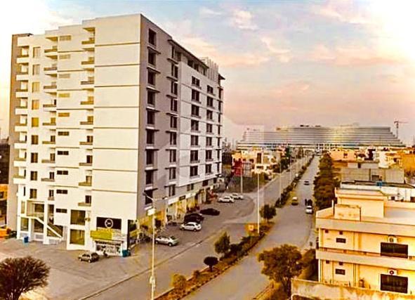 Atrium High Suite 2Bed Family Apartment Near Giga Mall İslamabad Dış mekan fotoğraf